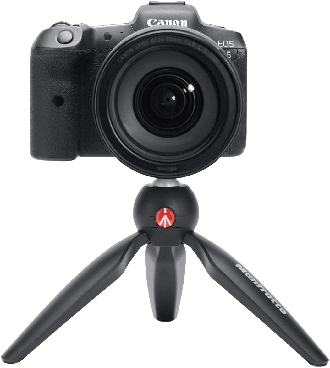 Manfrotto PIXI Mini Aluminum Table Top Tripod, Black | Fan Factory